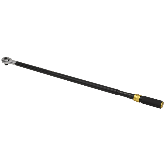 Premier Black Torque Wrench Micrometer 3/4"Sq Drive Calibrated 160-800Nm | STW907B