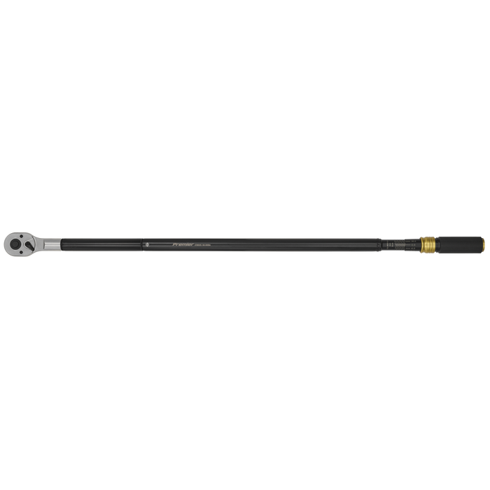 Premier Black Torque Wrench Micrometer 3/4"Sq Drive Calibrated 160-800Nm | STW907B