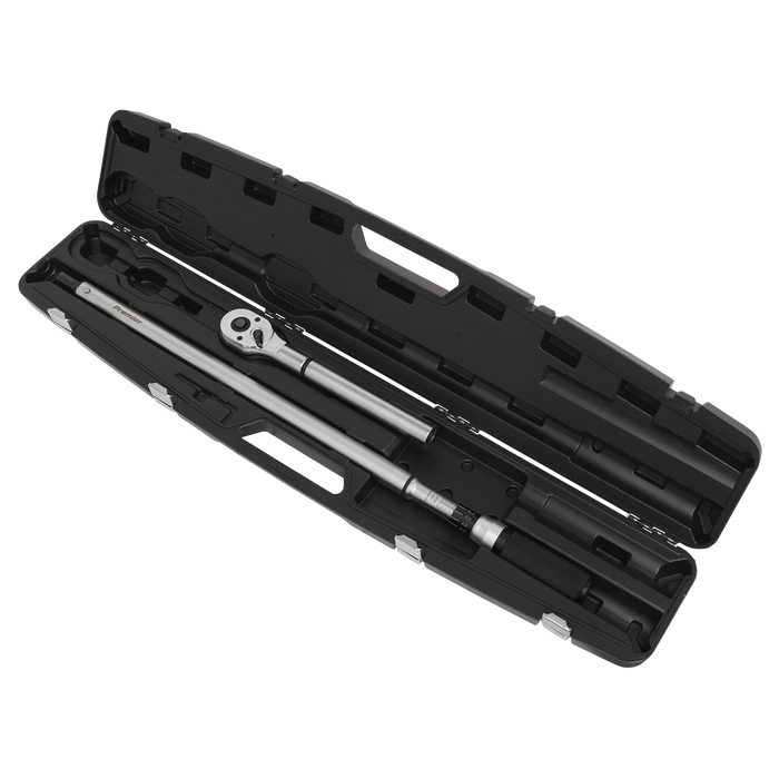 Premier Calibrated Micrometer Torque Wrench 3/4"Sq Drive 160-800Nm | STW907