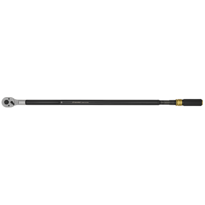 Premier Black Torque Wrench Micrometer 3/4"Sq Drive Calibrated 200-1000Nm | STW908B