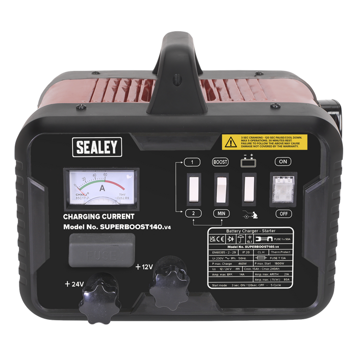12/24V Starter/Charger 140/21A 230V | SUPERBOOST140
