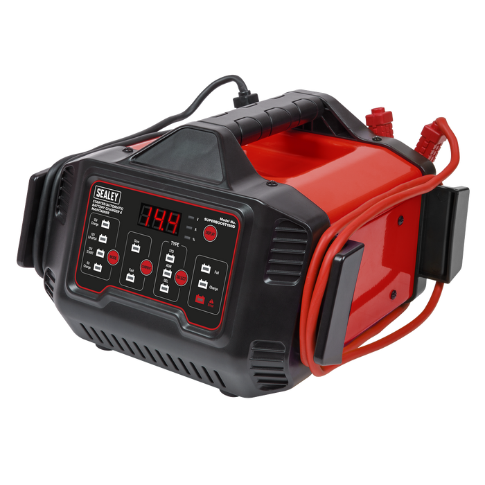 6/12V Automatic Battery Charger & Maintainer 150A Starter/15A | SUPERBOOST150D