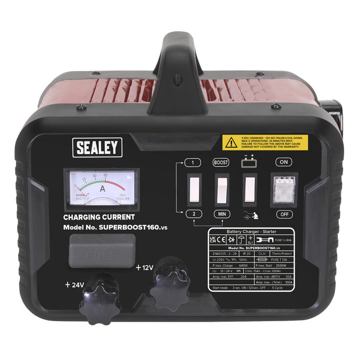 12/24V Starter/Charger 160/30Amp 230V | SUPERBOOST160