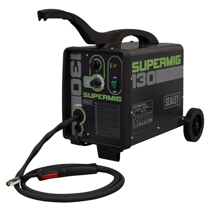 Mini Portable Gas/Gasless MIG Welder 130A 230V | SUPERMIG130