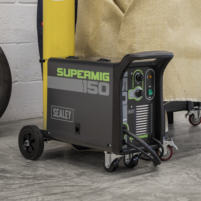 Gas/Gasless MIG Welder 150A 230V | SUPERMIG150