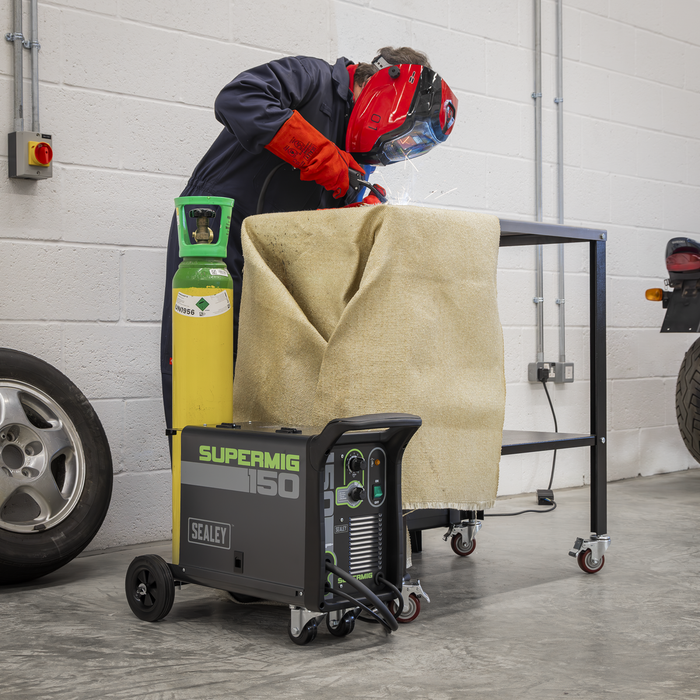 Gas/Gasless MIG Welder 150A 230V | SUPERMIG150