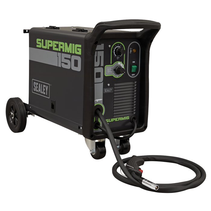 Gas/Gasless MIG Welder 150A 230V | SUPERMIG150