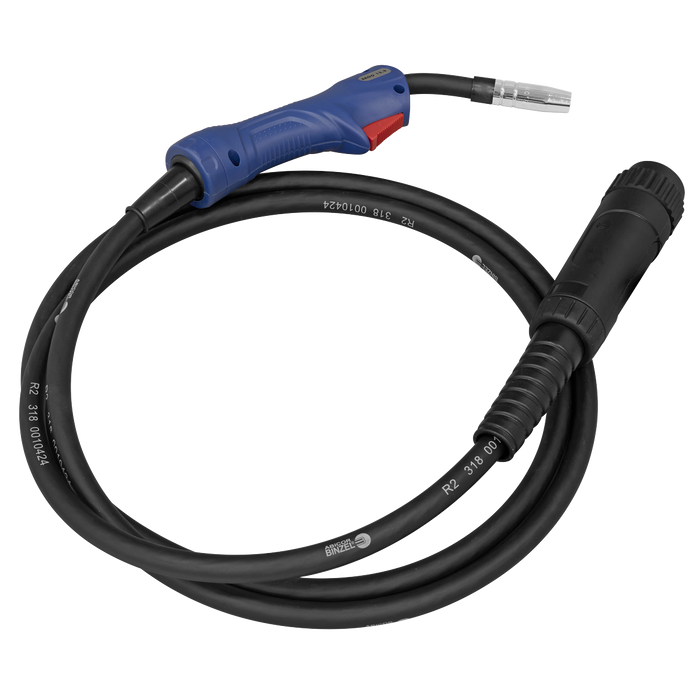 Professional Gas/Gasless MIG Welder with Binzel® Euro Torch 230A 230V | SUPERMIG230