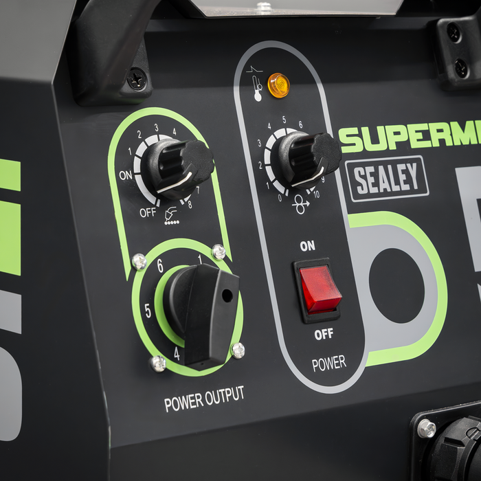 Professional Gas/Gasless MIG Welder with Binzel® Euro Torch 270A 230V | SUPERMIG275
