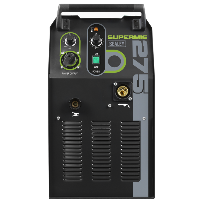 Professional Gas/Gasless MIG Welder with Binzel® Euro Torch 270A 230V | SUPERMIG275