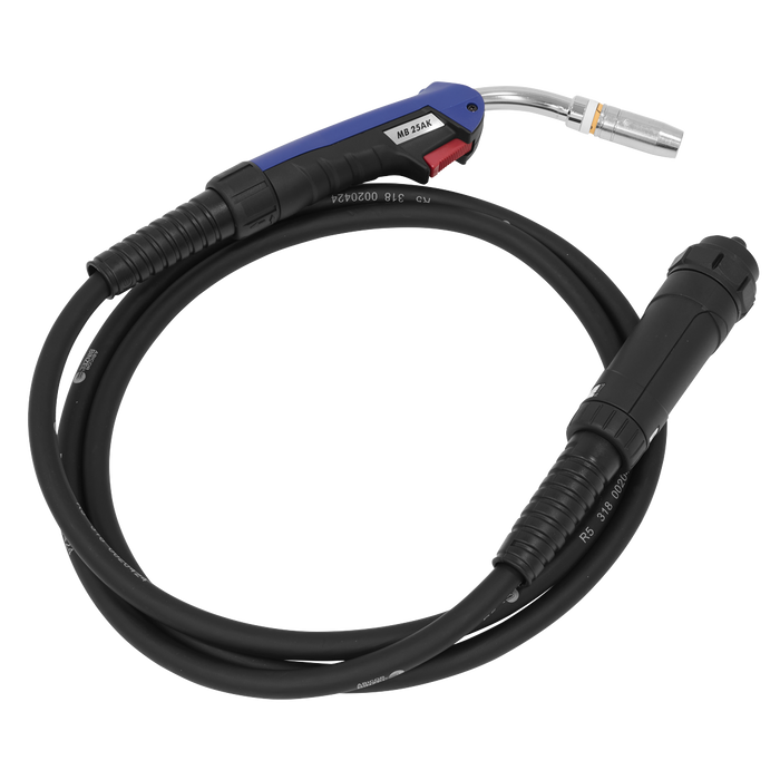 Professional Gas/Gasless MIG Welder with Binzel® Euro Torch 270A 230V | SUPERMIG275