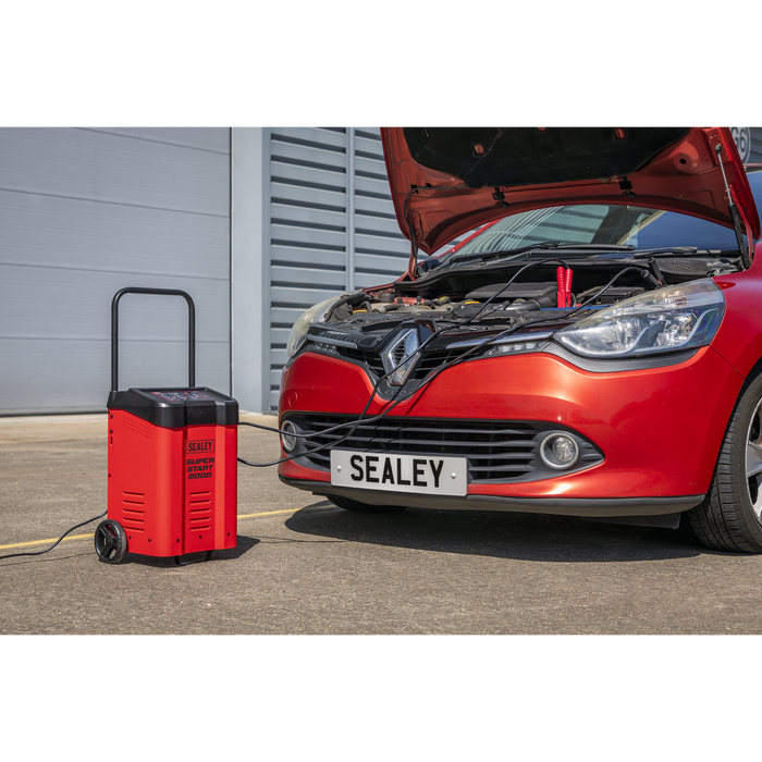 12/24V Starter 200A/Automatic Battery Charger 60A | SUPERSTART200D