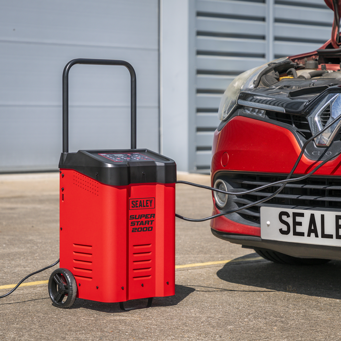12/24V Starter 200A/Automatic Battery Charger 60A | SUPERSTART200D