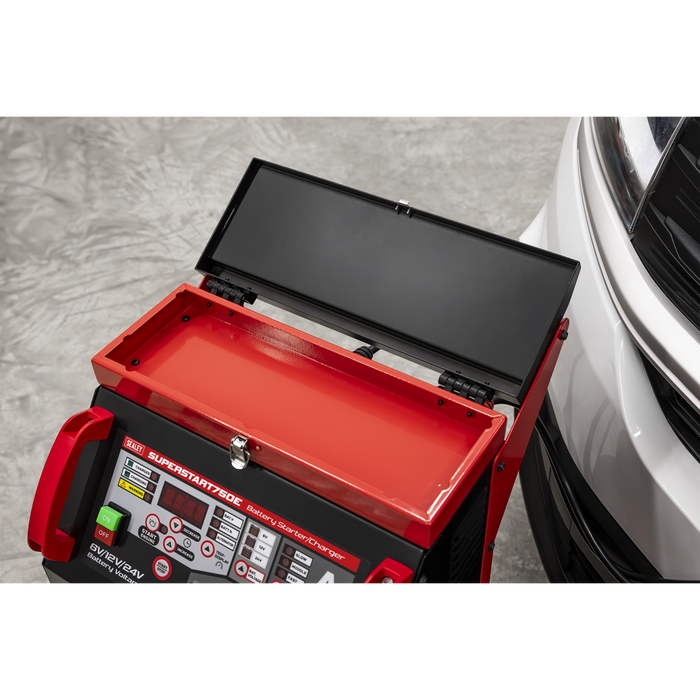 6/12/24V Battery Starter/Charger 750A | SUPERSTART750E