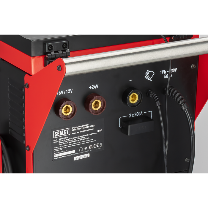 6/12/24V Battery Starter/Charger 950A | SUPERSTART950E