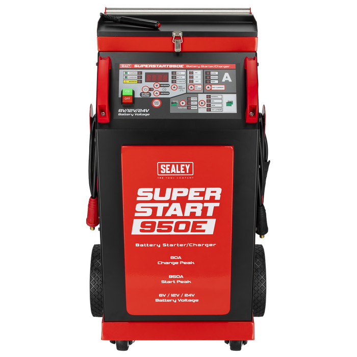 6/12/24V Battery Starter/Charger 950A | SUPERSTART950E