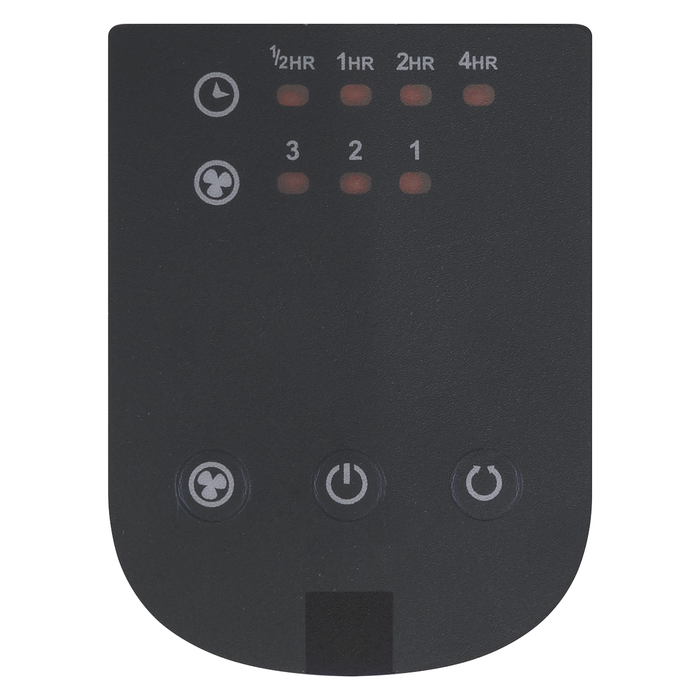 18" Wall Fan with Remote Control 3-Speed 230V | SWF18WR