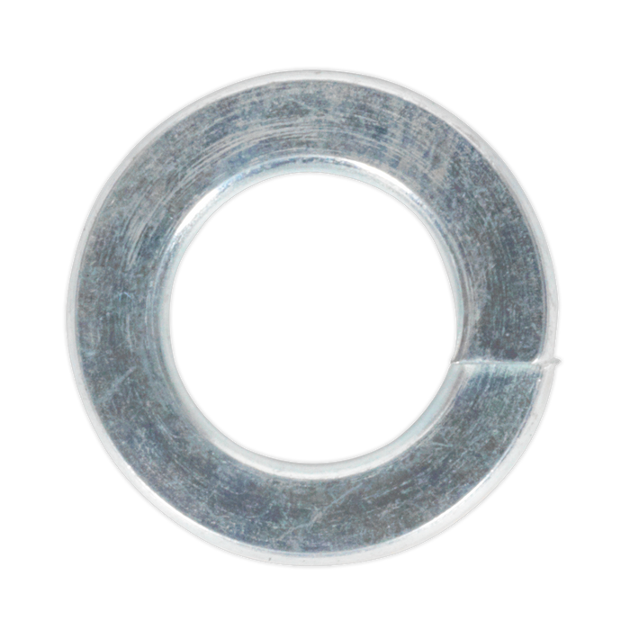 Zinc Plated Spring Washer M8, DIN 127B - Pack of 100 | SWM8