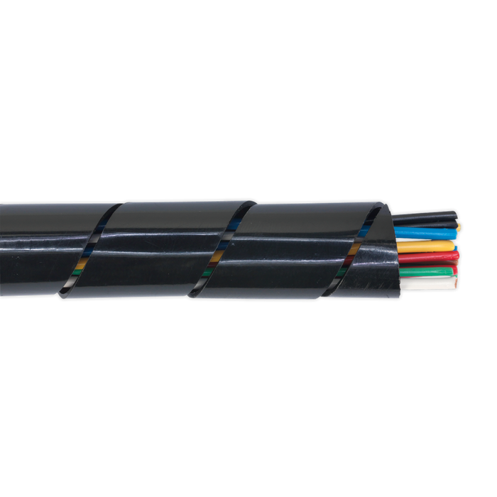 Spiral Wrap Cable Sleeving 22-44mm 10m | SWS2244