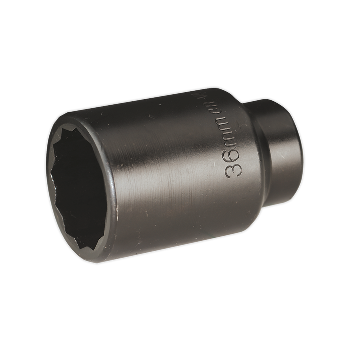 Premier Bi-Hex Deep Impact Socket 1/2"Sq Drive 36mm | SX006