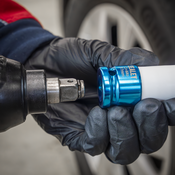Alloy Wheel Impact Socket 1/2"Sq Drive 17mm | SX03017