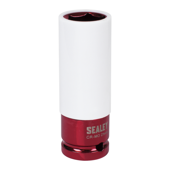 Alloy Wheel Impact Socket 1/2"Sq Drive 21mm | SX03021