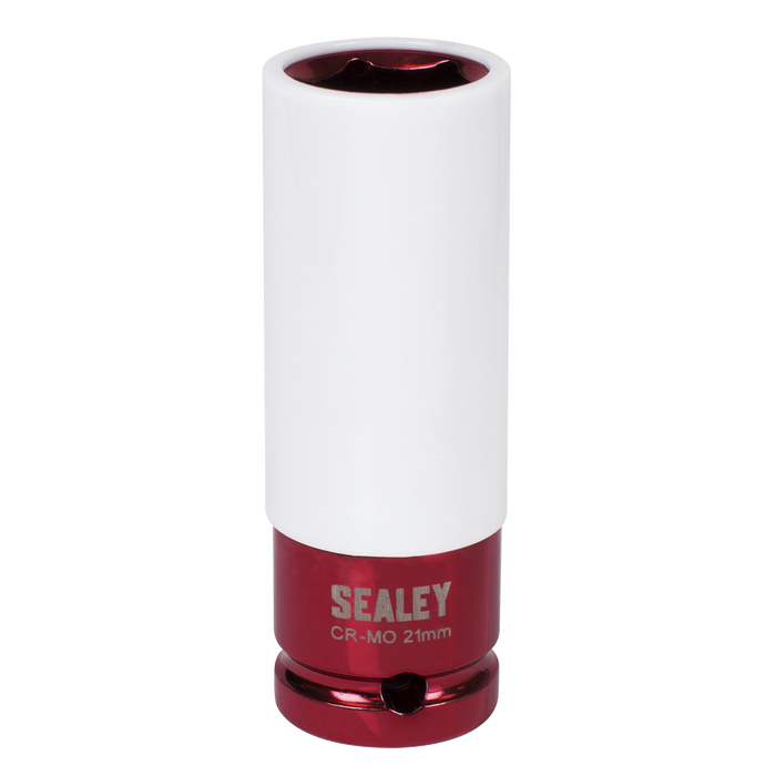 Alloy Wheel Impact Socket 1/2"Sq Drive 21mm | SX03021