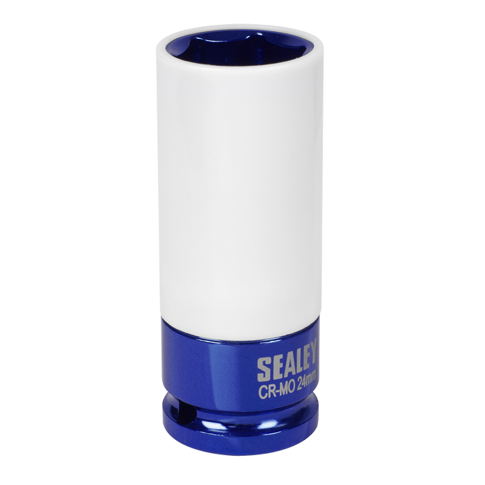Alloy Wheel Impact Socket 1/2"Sq Drive 24mm | SX03024