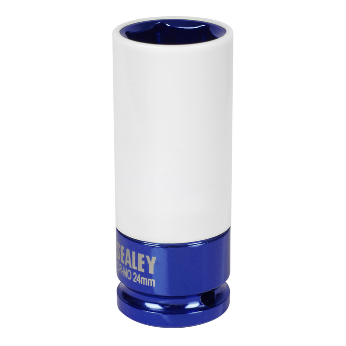 Alloy Wheel Impact Socket 1/2"Sq Drive 24mm | SX03024