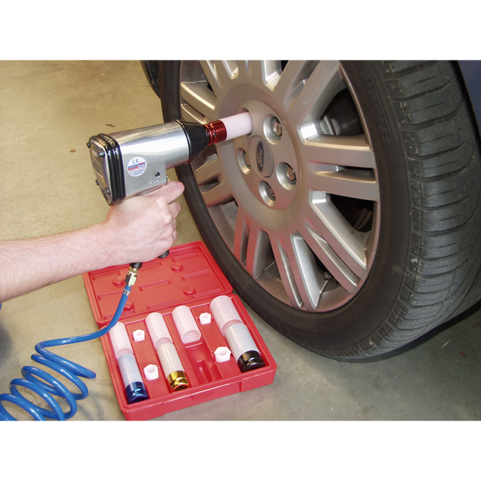 Alloy Wheel Impact Socket Set 1/2"Sq Drive 4pc | SX030