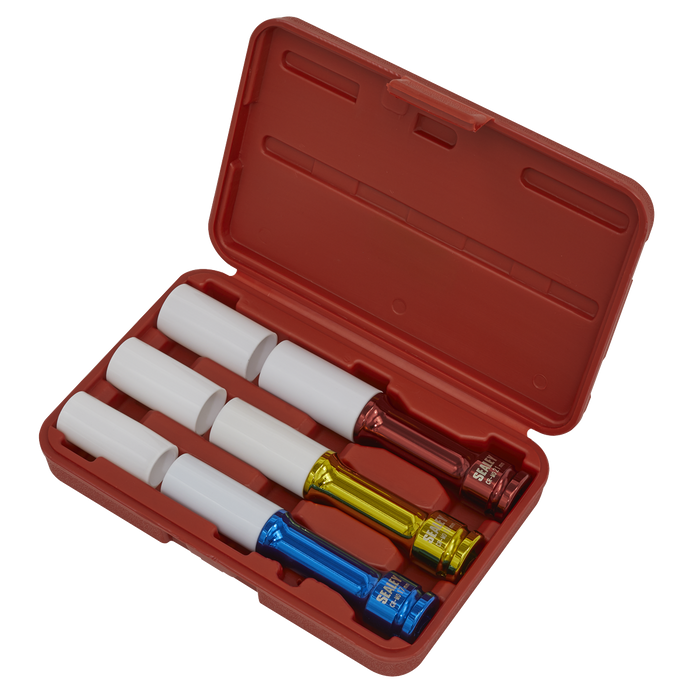 Alloy Wheel Impact Socket Set 1/2"Sq Drive 3pc | SX031D