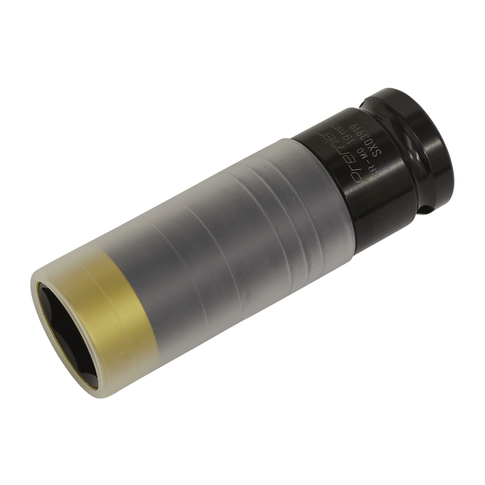 Premier Alloy Wheel Ultra-Power Impact Socket 1/2"Sq Drive 19mm | SX03919