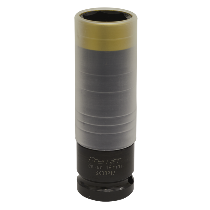 Premier Alloy Wheel Ultra-Power Impact Socket 1/2"Sq Drive 19mm | SX03919