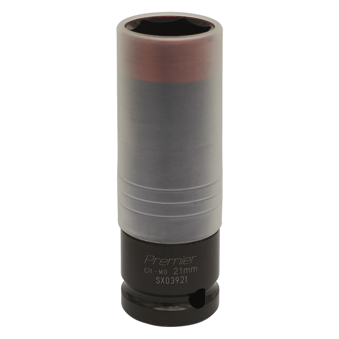 Premier Alloy Wheel Ultra-Power Impact Socket 1/2"Sq Drive 21mm | SX03921
