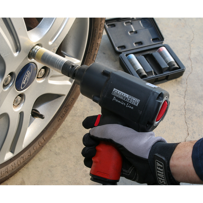 Premier Alloy Wheel Ultra-Power Impact Socket Set 1/2"Sq Drive 3pc | SX039