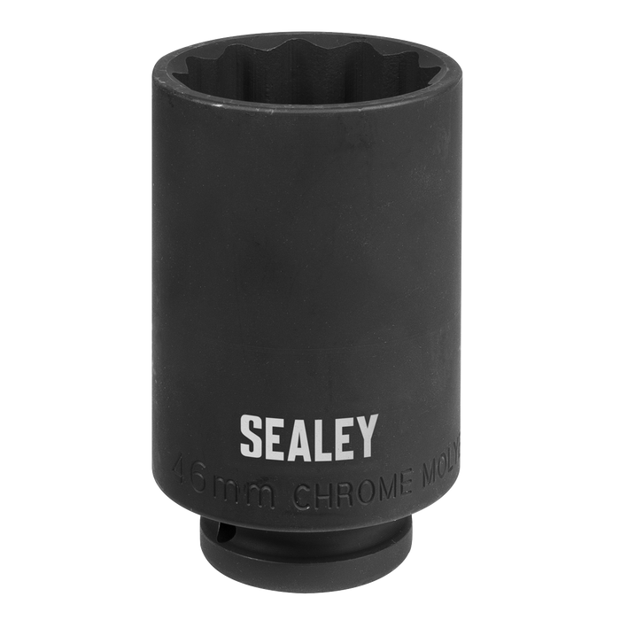 Impact Socket 1/2"Sq Drive 12-Point 46mm | SX046