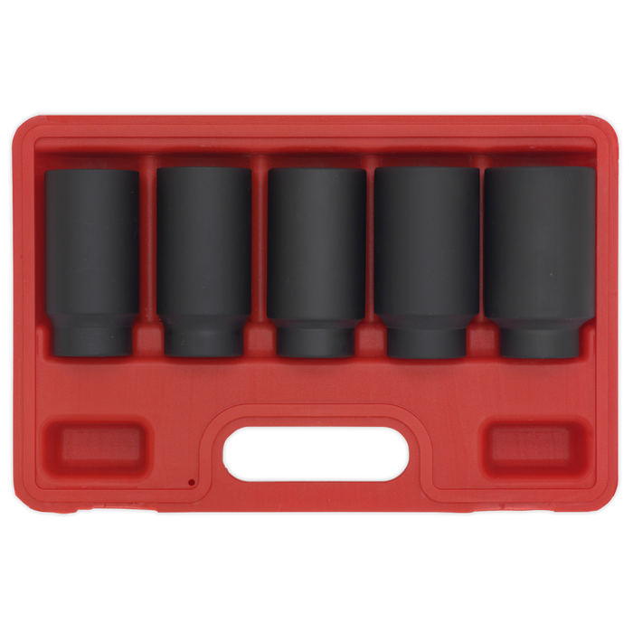 Impact Hub Nut Socket Set 1/2"Sq Drive 5pc | SX050