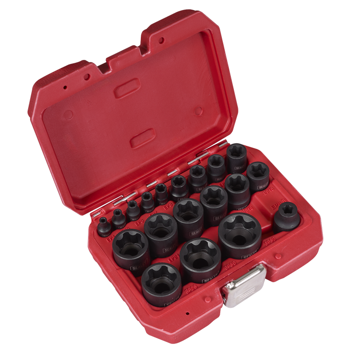 External TRX-P* Socket Set 19pc | SX097
