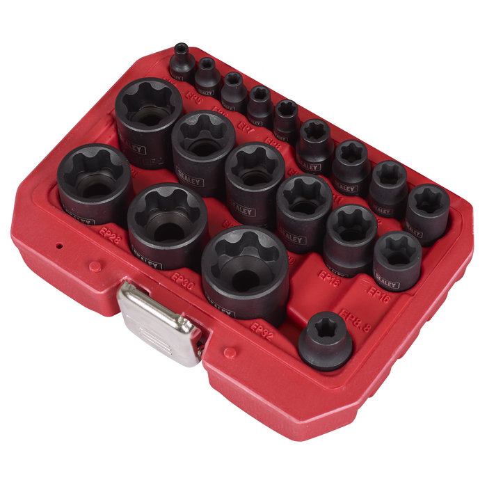 External TRX-P* Socket Set 19pc | SX097