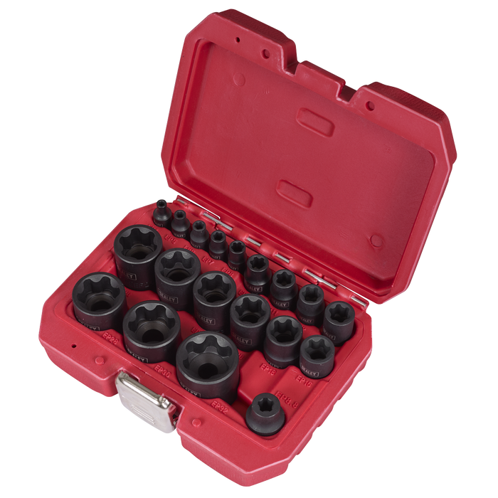 External TRX-P* Socket Set 19pc | SX097