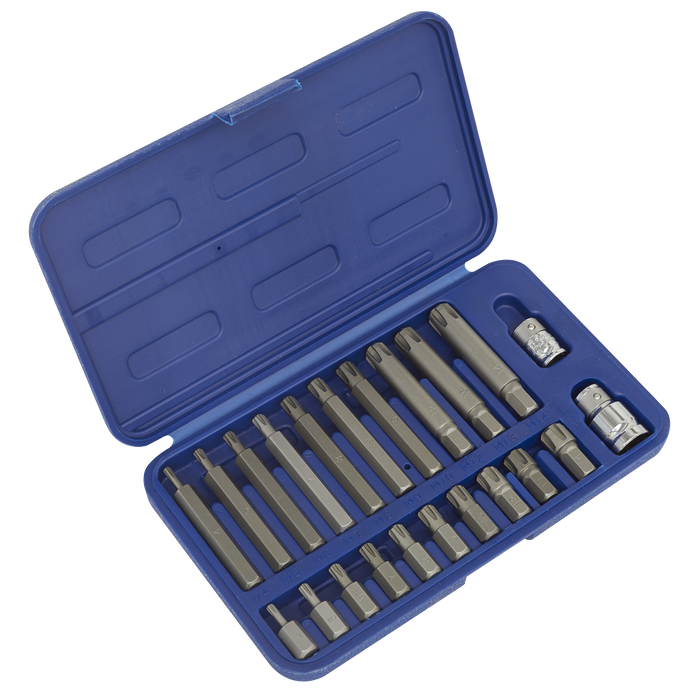 Premier Ribe Bit Set 3/8" & 1/2"Sq Drive 22pc | SX105