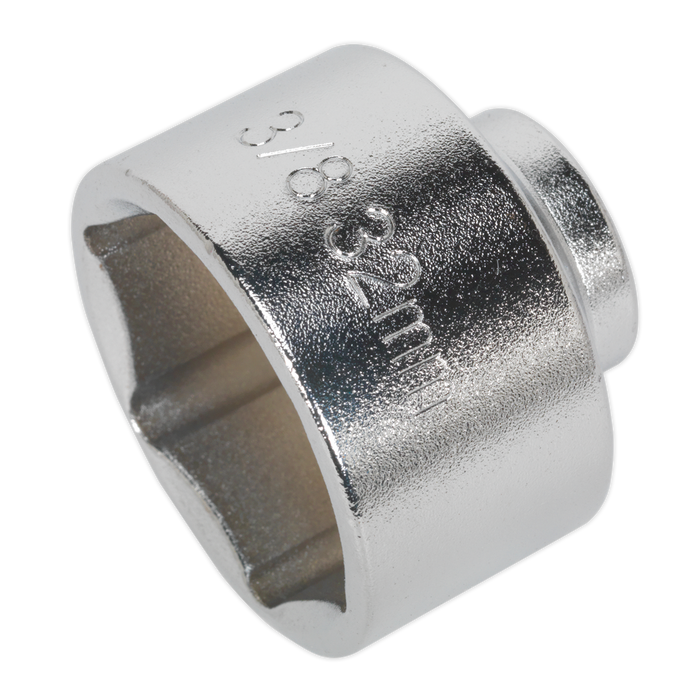 Low Profile Oil Filter Socket 3/8"Sq Drive 32mm | SX113