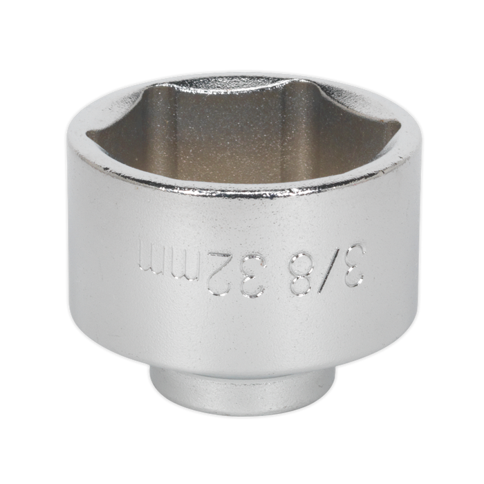 Low Profile Oil Filter Socket 3/8"Sq Drive 32mm | SX113