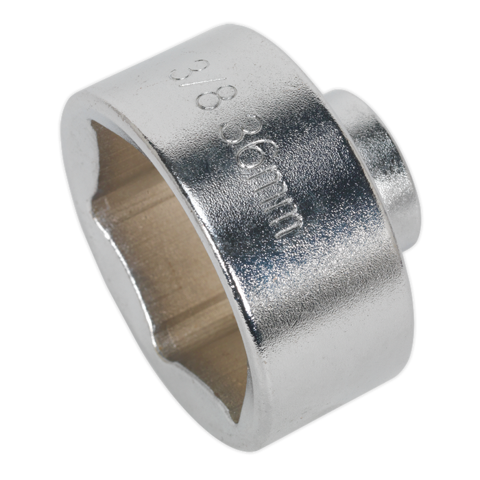 Low Profile Oil Filter Socket 3/8"Sq Drive 36mm | SX114