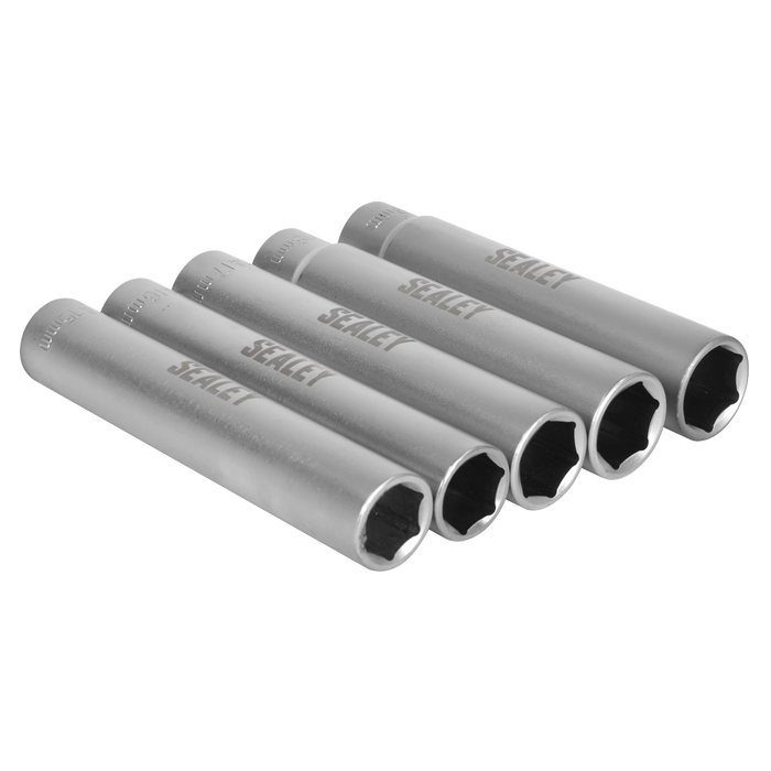 Extra-Deep Socket Set 1/2”Sq Drive 5pc | SX1519