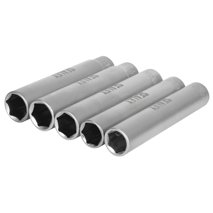 Extra-Deep Socket Set 1/2”Sq Drive 5pc | SX1519