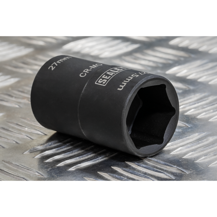 63mm Double Ended Impact Socket 1/2"Sq Drive 27 x 27.5mm | SX1822