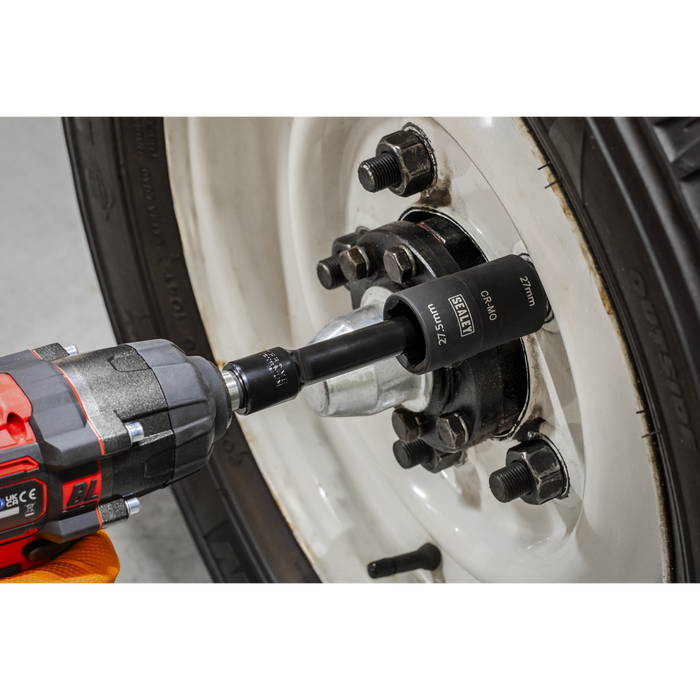 63mm Double Ended Impact Socket 1/2"Sq Drive 27 x 27.5mm | SX1822