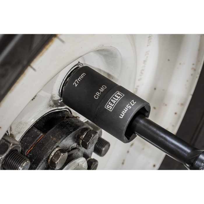 63mm Double Ended Impact Socket 1/2"Sq Drive 27 x 27.5mm | SX1822