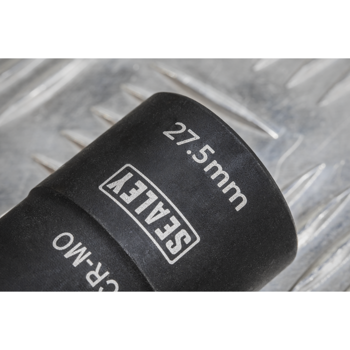 63mm Double Ended Impact Socket 1/2"Sq Drive 27 x 27.5mm | SX1822